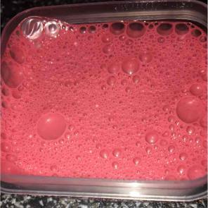 Red ish glossy Slime