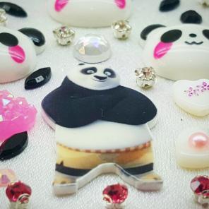 Panda party decoden/embellishment set