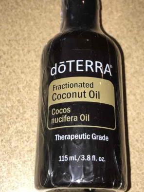 Doterra fractionated coconut oil