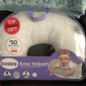Boppy bare naked baby pillow