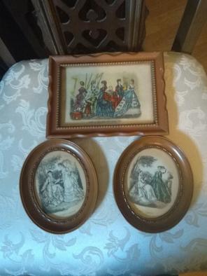 Antique LA MODE French pictures