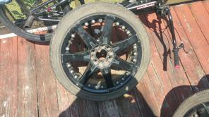 18" 5 lug universal rims in good shape