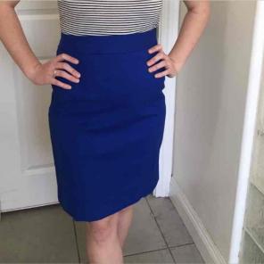 WHBM Royal Blue Skirt