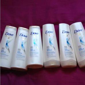 3 SETS OF DOVE SHAMPOO AND CONDITIONER