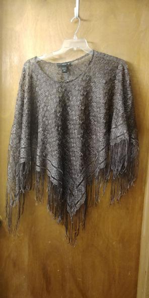 Women's plus size poncho