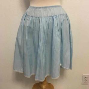 Vintage 1950s or 60s yellow half slip
