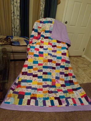 Homemade Patchwork Quilt