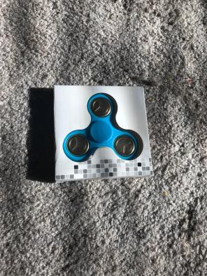 Blue Fidget Spinner