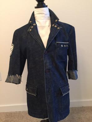 Custom Designed Denim Blazer