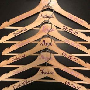 Maid of Honor/Bridesmaid Hangers