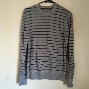 Men's striped pull over