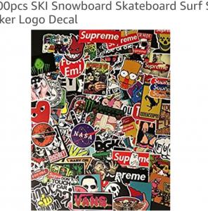3 random stickers
