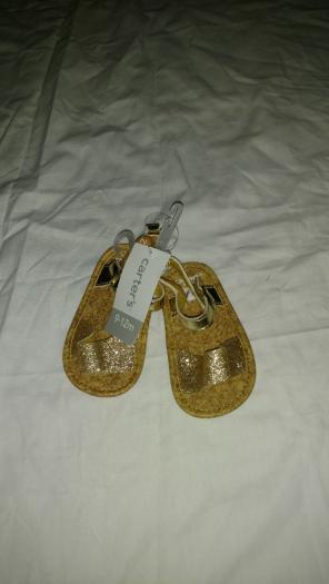 New Carters 9-12 month sandals