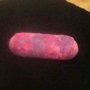 Pink and Purple Tie Dye Pillow