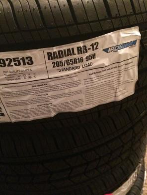 4 Brand New 205/65/16 Tires