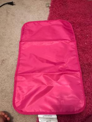 Baby Diaper Changing Pink Pad