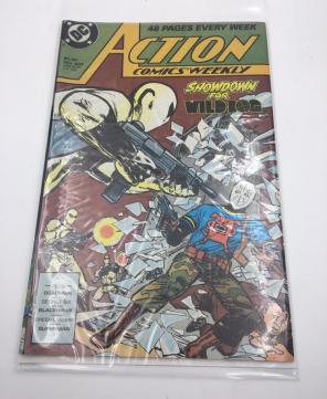Action Comics SHOWDOWN FOR WILD DOG 604
