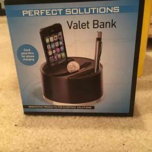 New in box valet and visor organizer