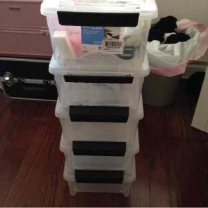 Organizer 5 small boxes