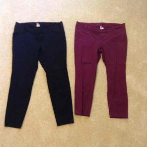 2 Pairs of Maternity Pants SZ 12