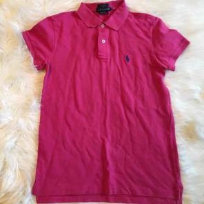 Hot Pink Ralph Lauren polo shirt
