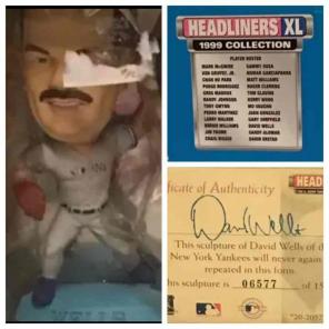 MLB 1999 Limited Edition David Wells COA