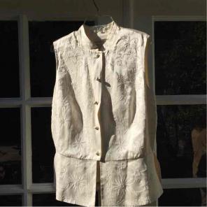 Ann Taylor vintage silk vest