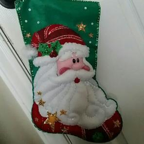 Handmade Christmas Felt Stocking