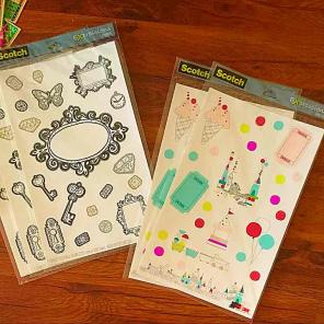 Cute Scotch Expressions Decals