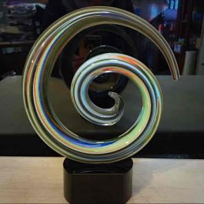 Art glass sculpture - Ships Free