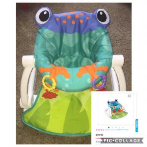 Fisher Price Sit Me Up Froggy