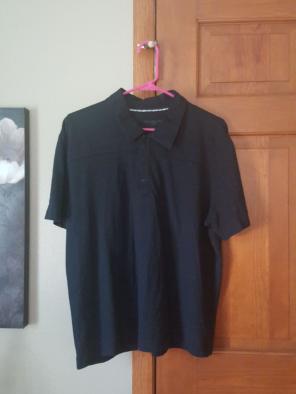 Calvin Klein Women's Black XL Polo