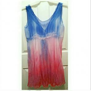 Watercolor overdress by Joanna McMillan