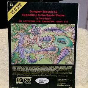 ☆ADVANCED D&D☆EXPEDITION TO THE BARRIER