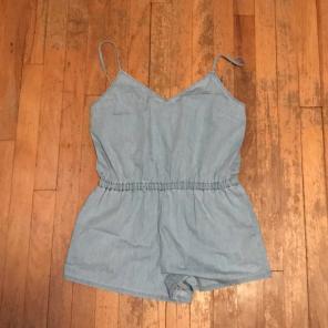 Jean Colored Romper