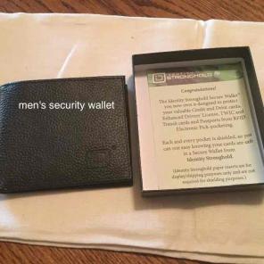 Identity stronghold secure wallet