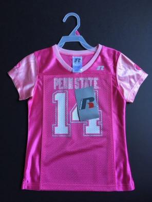 Penn state Pink Jersey Girls XS (4-5)
