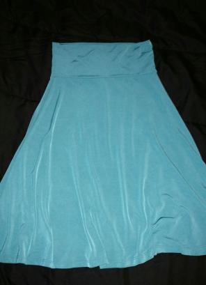 Solid lularoe azure skirt
