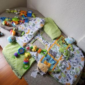 3-in-1 Playmat High Chair Cart Cover