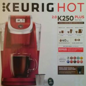 Keurig 2.0 in Imperial Red