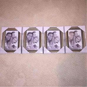 (4) 4x6 picture frames