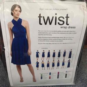 Multi wrap dress