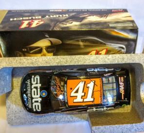 Kurt Busch Autographed 2015 SHR Chevy