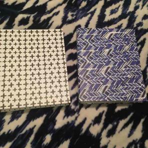 2 mini binders