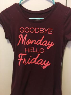 Cute Shirt From Justice For Sale