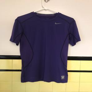 Nike Pro Combat Compression Shirt Purple