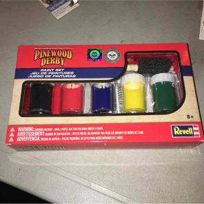 Pinewood Derby Paint Kit