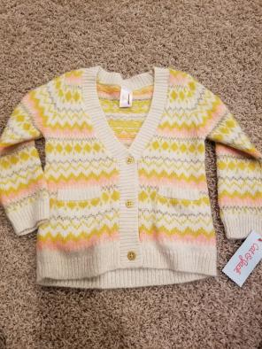 Cat & Jack sweater size 3T NEW