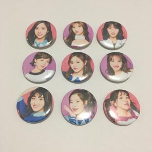 TWICE One More Time Button Pin Set (9)