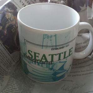 NEW STARBUCKS SEATTLE ELEPHANT MUG NWT